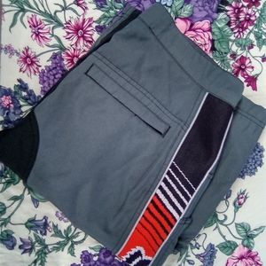 Fox racing sorts 34 waist red gray black